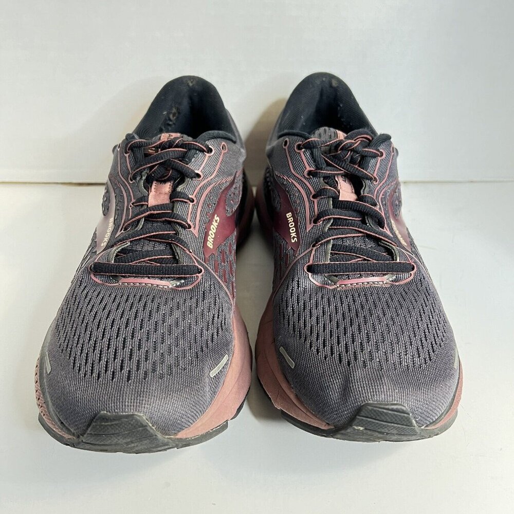 BROOKS Adrenaline GTS 21 Running Shoes Womens 9.5 Black Purple 1203291B… - Picture 5 of 14
